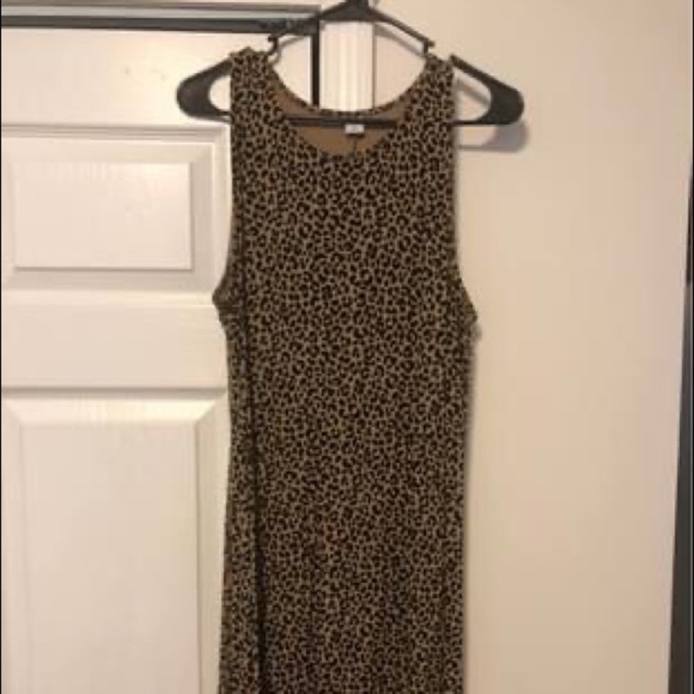 Leopard swing dress